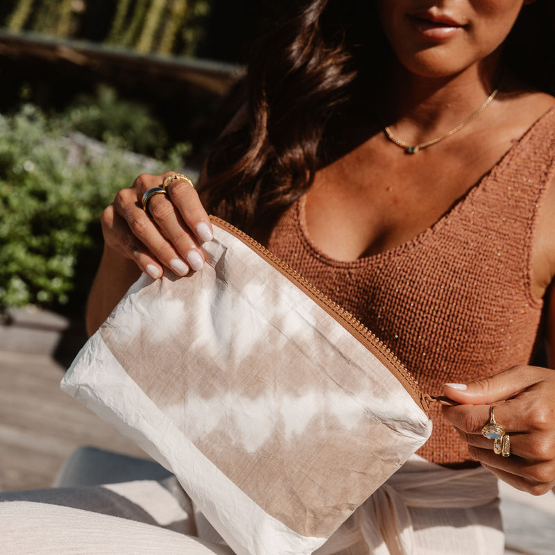 Small Pouch | Shibori by Chelsea Kauai