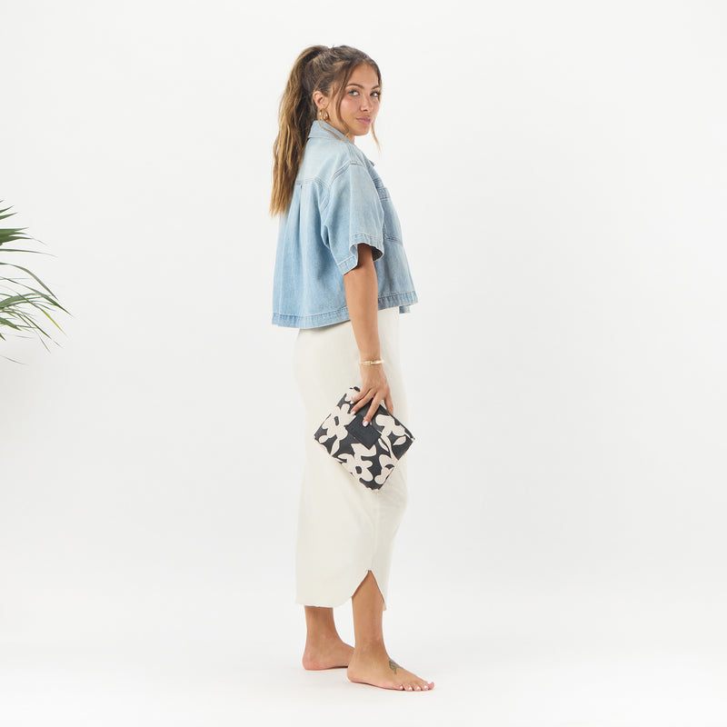 Small Pouch | Fall Flowers