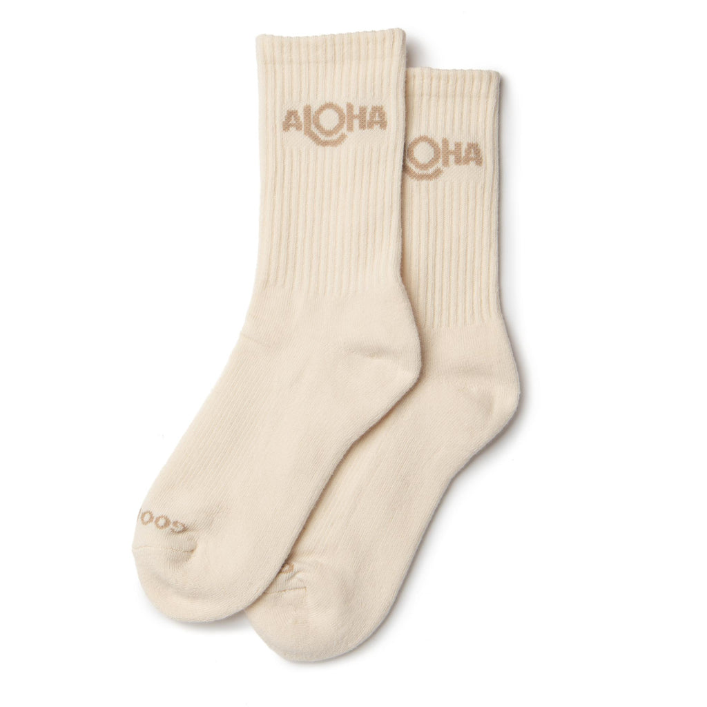 Crew Socks | ALOHA Logo