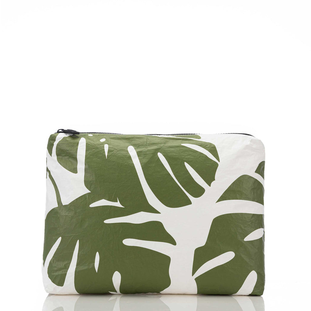 Mid Pouch | Monstera